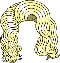 Hair Wig Sticker by Packed Party for iOS & Android