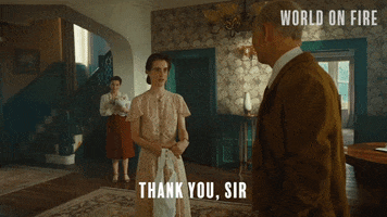 Bbc Thank You GIF by Mammoth Screen