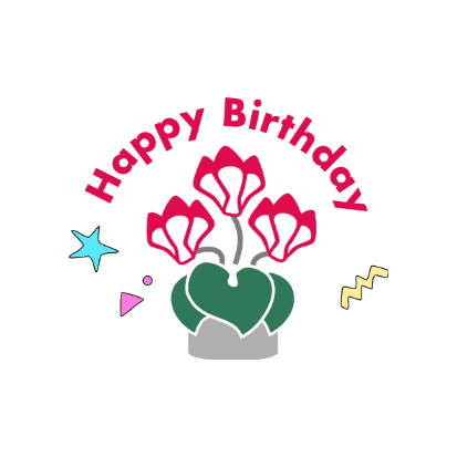 Happy Birthday Sticker