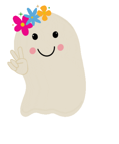 Halloween Ghost Sticker