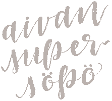 Lettering Sticker by Kaiku Kids