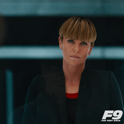 Charlize Theron Wink GIF by The Fast Saga