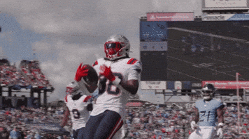 Football Kiss GIF by New England Patriots