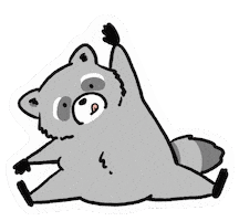 Dancer Stretching Sticker