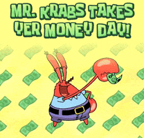 mr krabs lol GIF by SpongeBob SquarePants