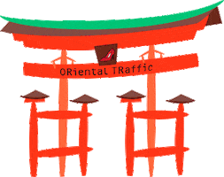 Festival Temple Sticker by ORiental TRaffic Hong Kong