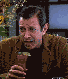 Amused Jeff Goldblum GIF - Find & Share on GIPHY