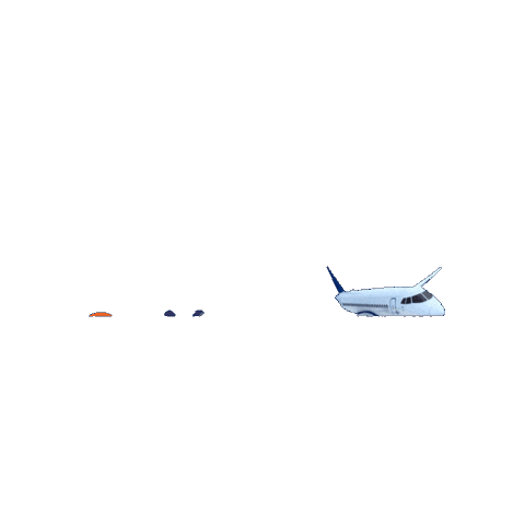 Avion Sticker by QuianTours