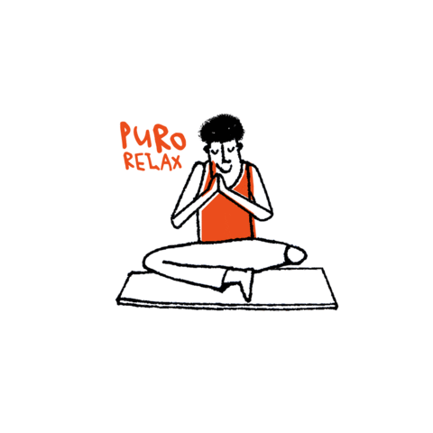 Relax Sticker