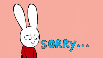 Sad I Apologize GIF by Simon Super Rabbit