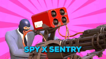 insect spyxsentry tf2 spy sentry x GIF