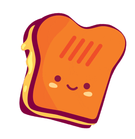 Grilled Cheese Sticker by Virginia Tech