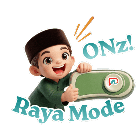 Hari Raya Festival Sticker by Passionationco