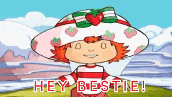 Happy Best Friend GIF by Strawberry Shortcake