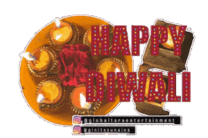 Festival Of Lights Sticker by Global Tara Entertainment