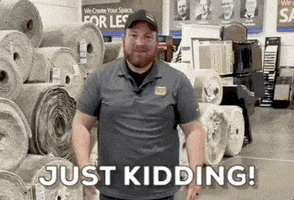 Joking Just Kidding GIF by Floor Trader of Tacoma