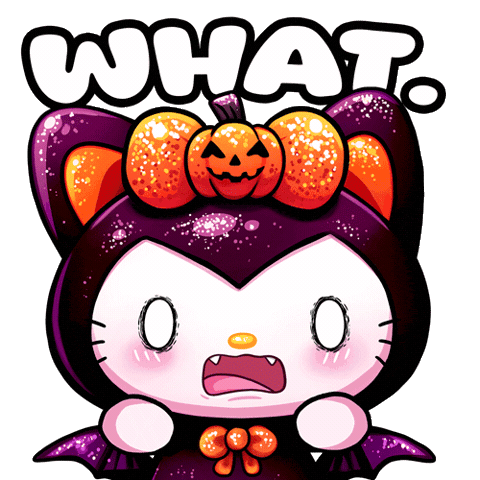 Excuse Me What Sticker by Candy Kult Land