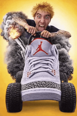 Shoe Car GIF