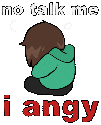 Angry Sticker