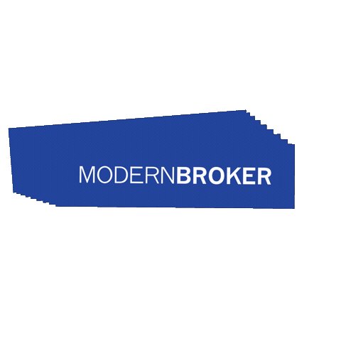 Modern Broker Sticker
