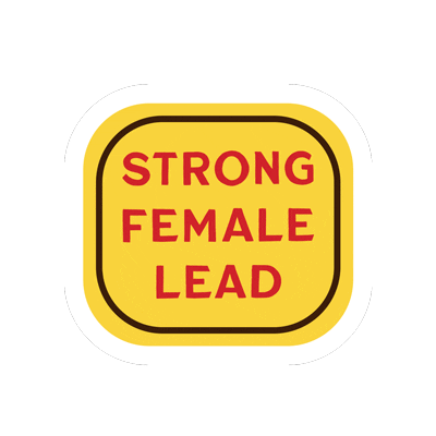 Strong Woman Girls Sticker