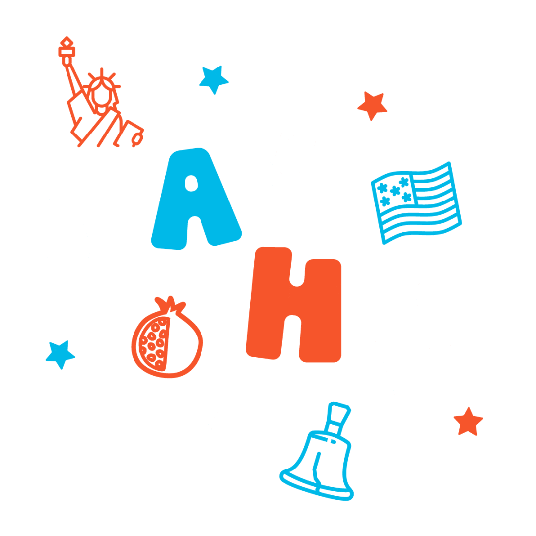 Illustration Sticker by National Museum of American Jewish History