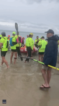 Shark Chomps Through Teenager's Surf Ski on South Australia Beach