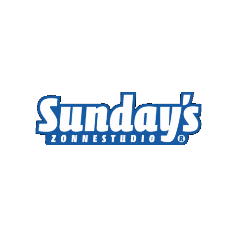Zonnebank Zonnestudio Sticker by Sunday's
