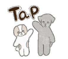 Dog Tap Sticker