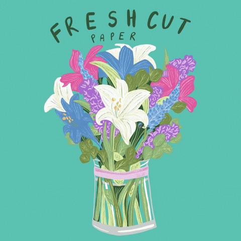 FreshCutPaper flowers fcp fresh cut flowers freshcut paper GIF