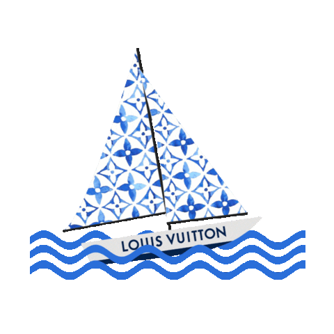 Summer Beach Sticker by Louis Vuitton