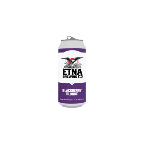 Beer Drinking Sticker by Etna Brewing Company