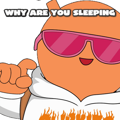 Wake Up Hello GIF by Quirk Life Studios