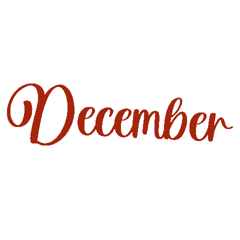 Christmas December Sticker