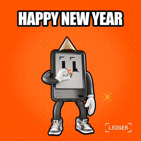 Happy New Year Party GIF by Ledger