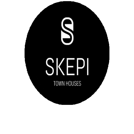 Skepi Town Houses Sticker