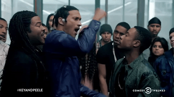 mothratl hype keyandpeele hype man GIF