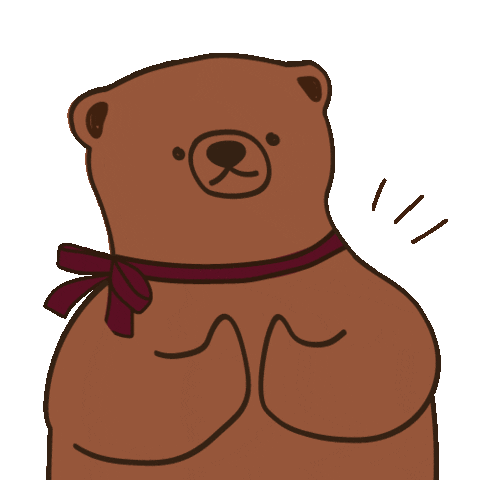 Bear 박수 Sticker