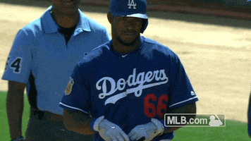smiles leans GIF by MLB