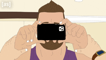 Lowering Red Eyes GIF by Adult Swim