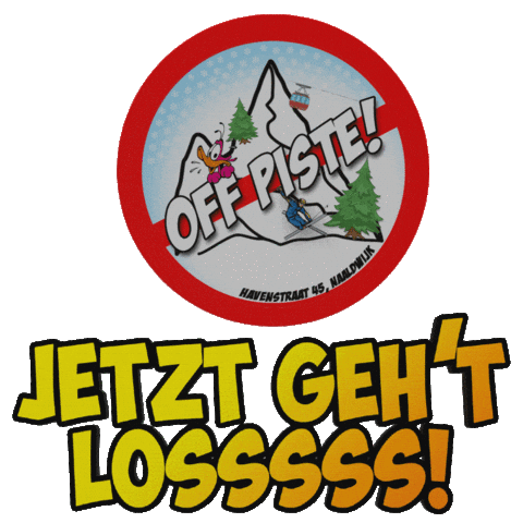 Off Piste Sticker