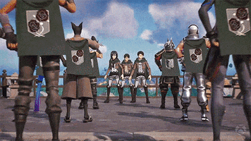 Attack On Titan Salute GIF by Xbox