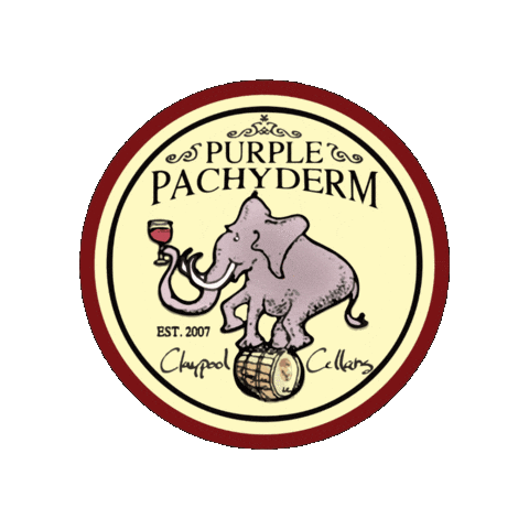 PurplePachydermWines Sticker