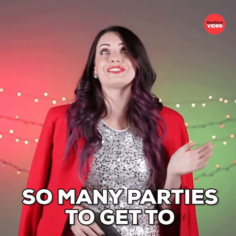 Christmas Parties GIF by BuzzFeed