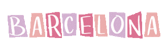 Barcelona Viajar Sticker