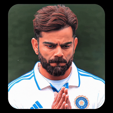 Sad Virat Kohli GIF