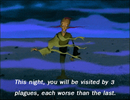courage the cowardly dog 90s GIF