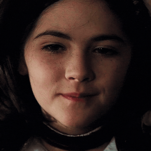 Isabelle Fuhrman Smirk GIF