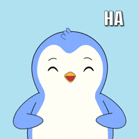 Ha Ha Lol GIF by Pudgy Penguins