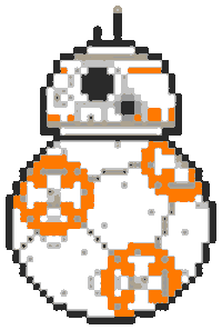 Star Wars Pixel Sticker